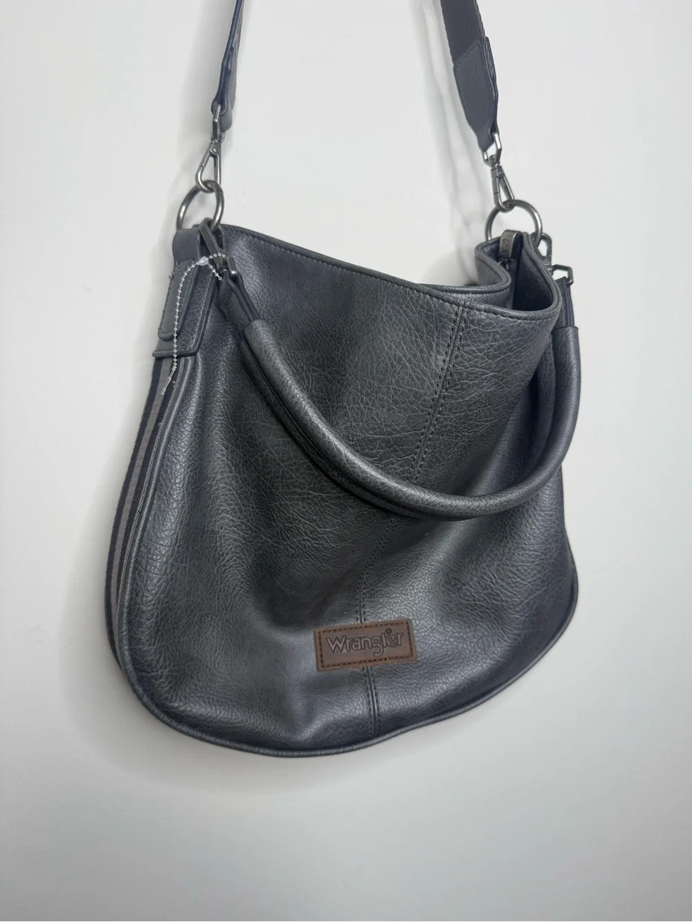 Wrangler Black Hobo Shoulder Bag